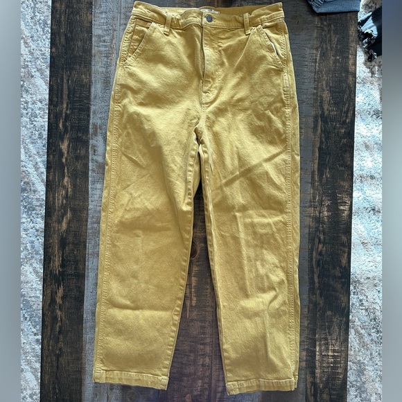 Madewell Pants - Madewell Mustard Yellow Pants